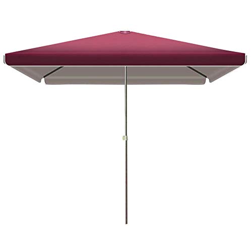 Parasol voladizo para evitar el calor en terrazas con lona rectangular de 2.5m