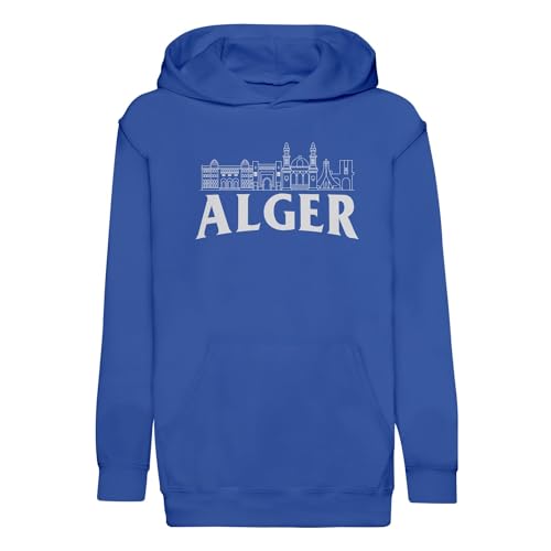 Sweat à capuche enfant Alger idée cadeau originale pour petit voyageur