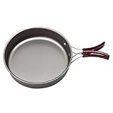 Cabilock Wiederverwendbare Pfanne für Camping und Täglichen Gebrauch Antihaft Ei Pfanne Mittlere Praktische Kochutensilien für Outdoor Aktivitäten mit Griff