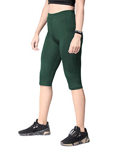 Image of CHKOKKO Women's High Rise Regular Fit Polyester Blend Leggings