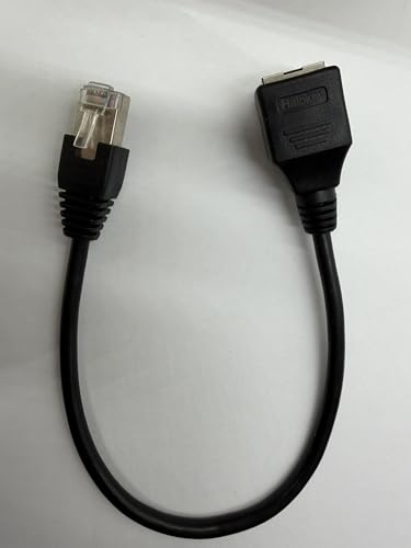 RJ45 Ethernet Extension Cable Cat6 Network Patch Cable Male to Female Connector (1ft)