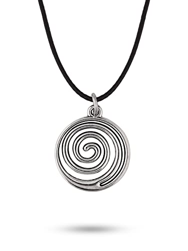 Sacina Gothic Spiral Choker Necklace, Black Boho Necklace, Christmas New Year Jewelry Gift For Women