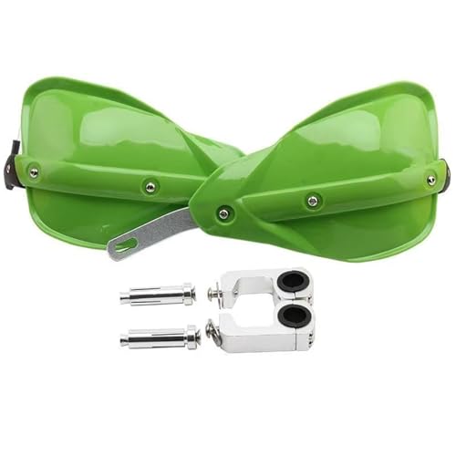 Protège-mains de guidon de moto vert pour Pit Dirt Bike SXF