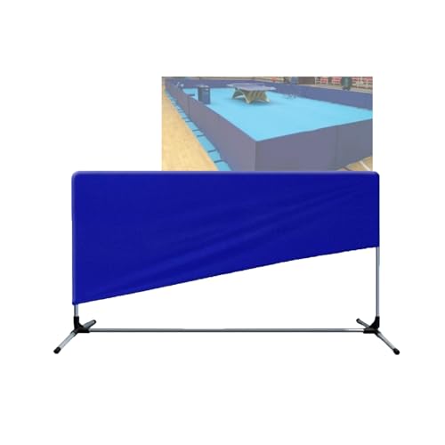 Clôture d'entraînement de ping-pong amovible et bordure portable pour salle de jeux