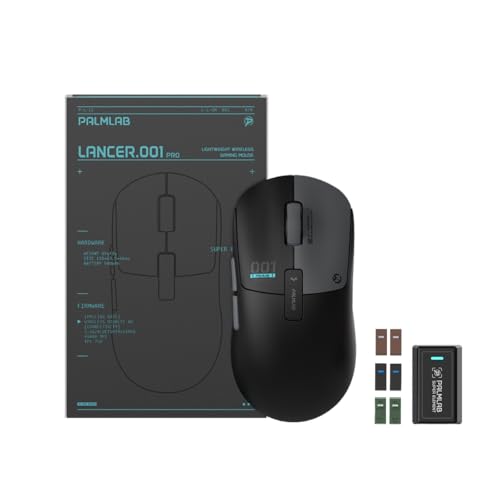 PALMLAB Lancer.001 PRO 8K Wireless Gaming Mouse, 65g...