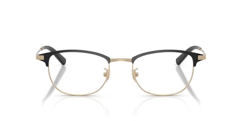 Brooks Brothers �����Y Bb1129td ���[�u���b�W�t�B�b�g �`�^�����E���h�x�t���ዾ�t���[��, �S�[���h/�f�������Y�B, 51 mm