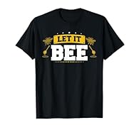 This funny beekeeper design reads let it bee. The honey bee keeper design. The design features a save the bees. Lightweight, Classic fit, Double-needle sleeve and bottom hem