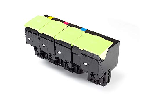 Kit de 4 toners Lexmark MC2640adwe pour des textes noirs et nets - 5