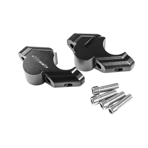 Fixations rehausseurs de guidon Tenere 700 colliers serrage pontet moto World Raid