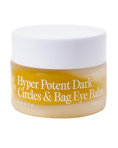 FRYA Organics Hyper Potent Dark Circles & Eye Bag Balm | Nourishing Formula with Arctic Arnica Pomegranate & Rosehip | Water-Free Beeswax Treatment for Smoother Refreshed Eyes | 15ml