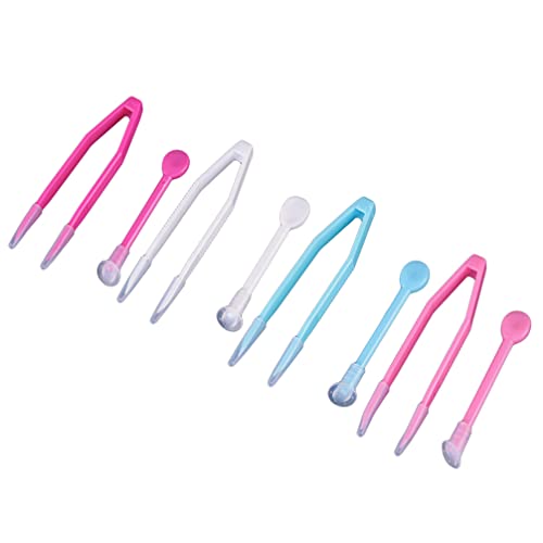 DOITOOL 5 Pcs Contato Lentes Pinça E Vara de Sucção Colorida Lente de Contacto Ferramenta para Uso D