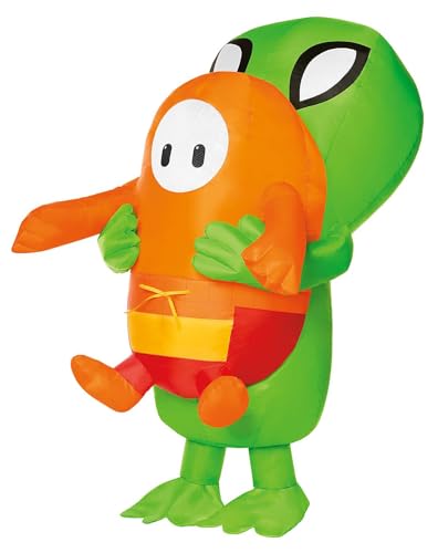 Spirit Halloween Kids Bean Snatcher Inflatable Costume - Fall Guys,