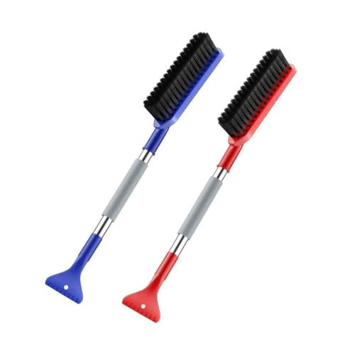 Multi-Functional Car Snow Removal Shovel & Brush - 2-in-1 Winter