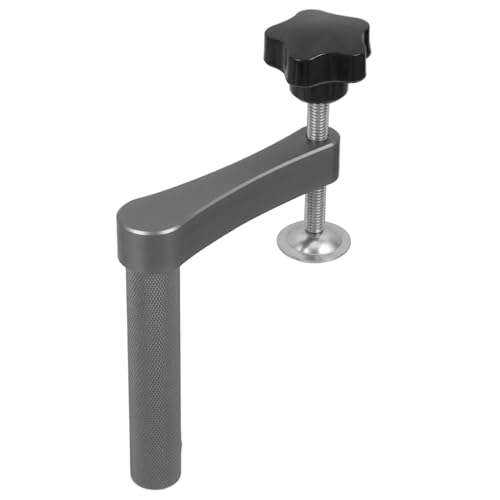 Recopilación de Sargentos de banco del mes. 41 GALPADA Sargento de Banco Ajustable de 19 MM Aleación de Aluminio Gris para Carpintería Herramienta para Marcar Agujeros y Accesorios para Taller