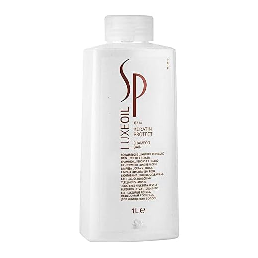 WELLA 42116 SP Luxe Oil Keratin Protect Champú - 1000 ml