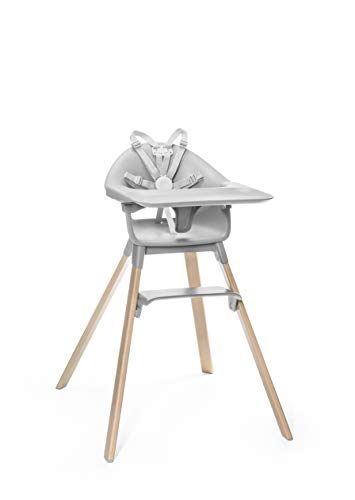 Stokke Clikk High Chair, Cloud Grey - All-in-One High Chair