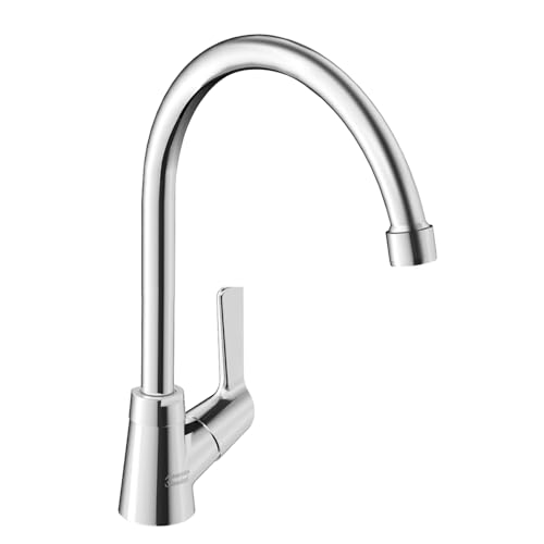 Image of American Standard Winston Kitchen Faucet with Side Cross Handle | Deck Mounted Single Lever Cold Mono Tap | Chrome Finish | 10 Year Warranty | FFAST706-501500BF0