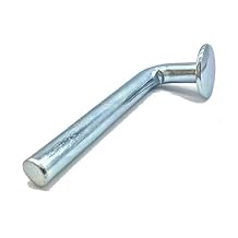 Pallet Rack Safety Bolt, Universal Drop Pin, Round Top Hat 34|0.75019.050mm, Width 0.3007.620mm, Height 3.02576.835mm High from Top to Bottom, Beam Locker, 2 Packs, 50 Pcs/Pack, RM7677