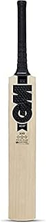 SAG Kashmiri Willow Cricket Bat, Professional, Natural Wood, Size 6, Leather Handle, Wide Edges 40-45 MM, with Free Bat Cover