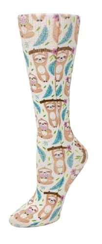 Image of Cutieful Compression Socks Knit Wide Calf 10-18mm /HG