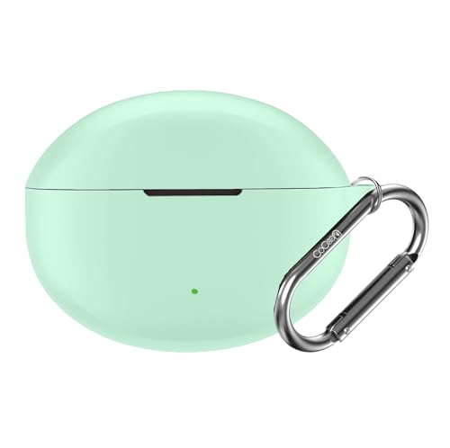 Image of Silicone Case Cover Compatible for OnePlus Nord Buds 3 | 3 Pro (Light Green)