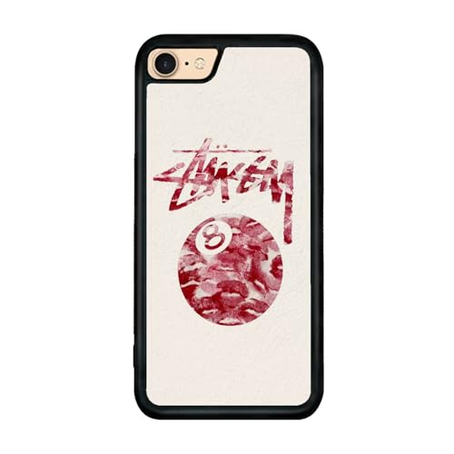 qizjio Y2K Phone Case Shockproof Protective Lipstick Disco 8 Ball Phone Cases for iPhone 7/8/SE