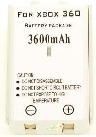 Ni MH 3600mAH battery pack & chargeable cable for XBOX 360