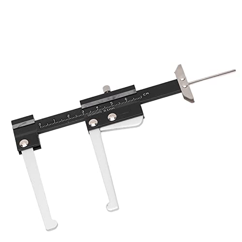 Brake Disc Measuring Tool,Portable Brake Rotor Gauge Metric Brake Disc Depth Measuring Caliper Brake Disc Caliper Measuring Tool 0‑60mm Tire Tread Depth Gauge 0.1mm Accuracy