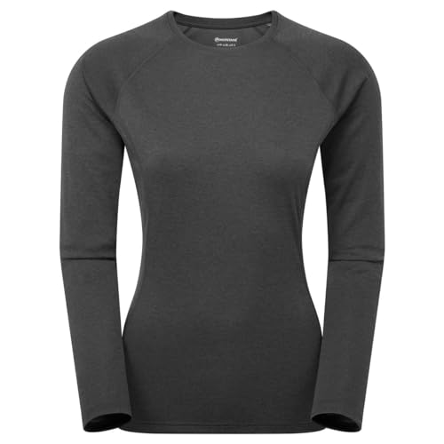 MONTANE Camiseta Marca Modelo F Dart Long Sleeve T-Shirt Black UK10/EUR38/US6/S
