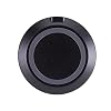 AT&T 15W Qi Wireless Charging Pad Case-Friendly USB-C Fast Charging Station for iPhone 17/16/15/14, AirPods, Samsung Galaxy S25/S24, Pixel, and All Qi-Compatible Devices Black