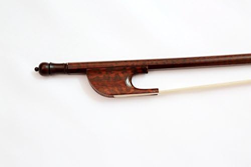 Vio Music Master Old German Baroque Style Beautiful Snakewood 4/4 Violin Bow