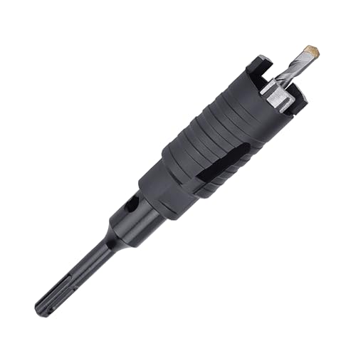 42mm (1-2/3 inch) Dry Diamond Core Drill Bit with SDS Plus Adapter, Concrete Core Drill Bit for Dry/Wet Drilling Granite Marble Masonry Concrete Brick Stone and Block