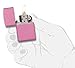 Plain Pink Matte Zippo Lighter