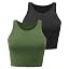 2 Pack Black/Green