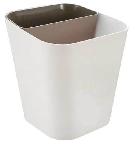 SLLS ���ʃS�~�� 2���� �_�X�g�{�b�N�X �W�Ȃ� �ȃX�y�[�X �V���v�� �k���� ���ݔ� �L�b�`�� �I�t�B�X �o�X���[�� �p �R���p�N�g ���z�� (28*25*25 10.5L,�u���E��) [���s�A���i]