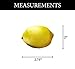 Dasksha Lifelike & Higher Quality Fake Lemons Set -14PCS - Real Looking Fake Fruits for Decoration