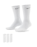 Nike Everyday Cush Socks Socken 3er Pack (as3, numeric, numeric_38, numeric_42, regular, regular, white)