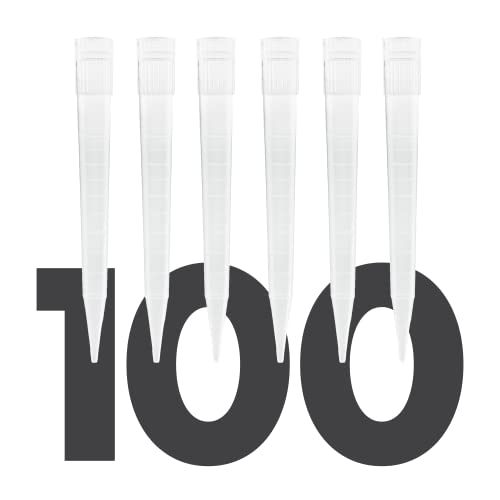 Image of Kashi Scientific 5mL Universal Non-Filter Pipette Tips, 5000uL Sterile Low Binding Pipet Tips with Clear Graduation, DNase /RNase Free [5mL, 100pcs]