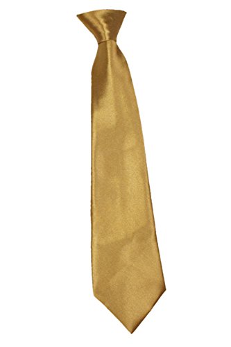 Classic Fashion Baby Boy Party Formal Wedding Colors Satin Clip on Necktie Only2