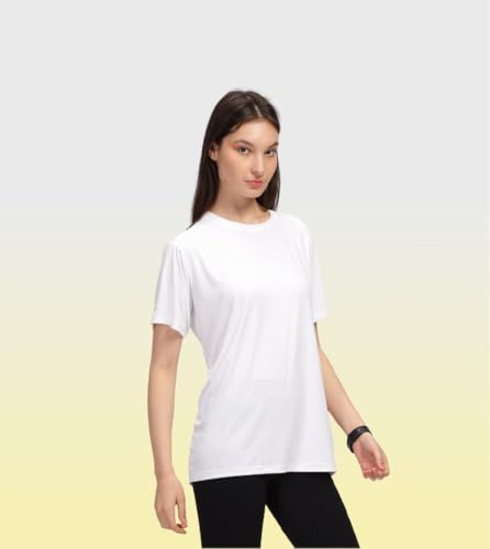 Image of BLUE TYGA Ice Tee� Comfortable T-Shirt for Women | Cool Rush Technology | Running & Casual Wear