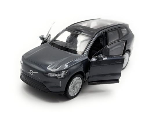 Coche En Miniatura Volvo EX90 De Toi-Toys Welly, Escala 1:39, 12 Cm, Metal Fundido, Color Aleatorio, Ideal Colección