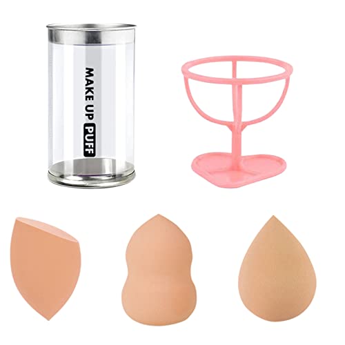 MZCXMAO 3pc beauty sponge with holder,beauty blender for makeup,makeup sponge set professional