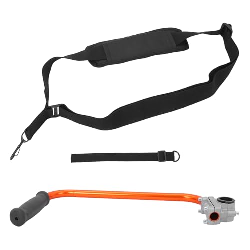 Kit mango auxiliar ajustable para cortacésped que reduce el cansancio en brazos 2