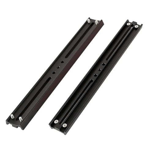 Placa de posicionamiento de 335mm negra para anillos de sujeción de telescopio ecuatorial