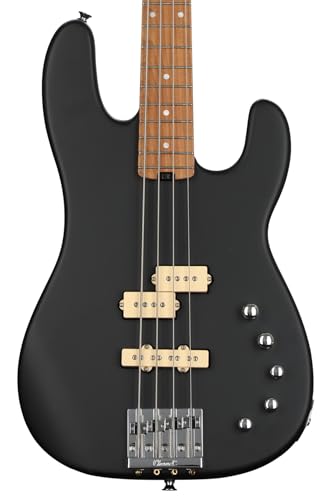 Charvel Pro-Mod San Dimas Bass PJ IV Electric Bass - Satin Black