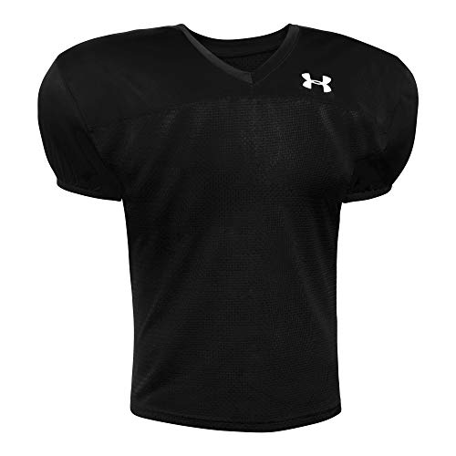 Maillot de Football américain anti-déchirure Under Armour Pipeline noir homme