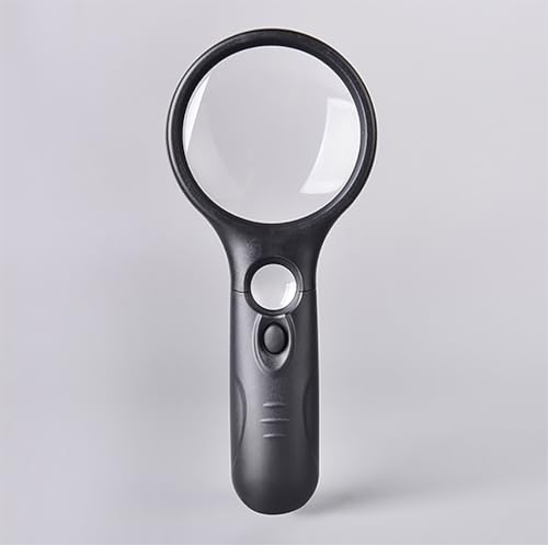 Heavy-Duty 3X&45X Magnifying Glass