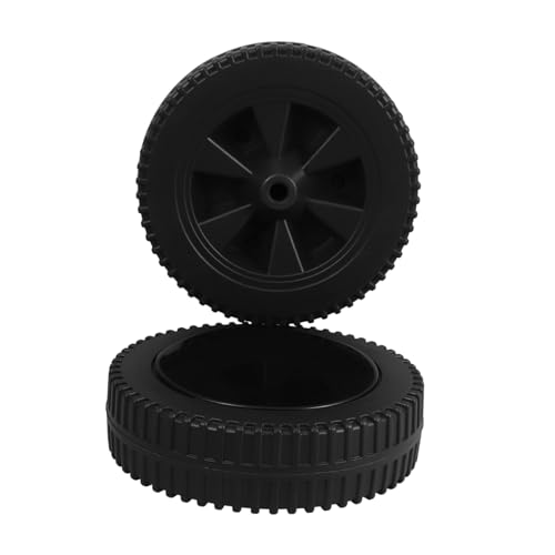 DINHEAROM 2pcs Casters Bbq Grill Wheels Replacement Furniture Wheels for Gas Grill Cart Swivel for Outdoor Use