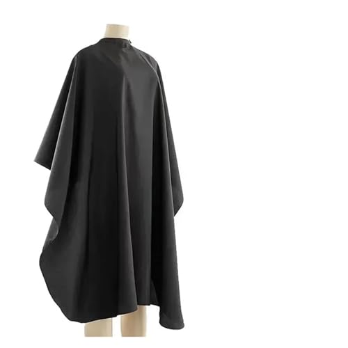Capa profesional impermeable para peluquería negra miniatura 1