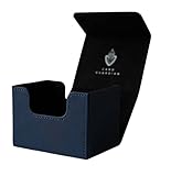 Card Guardian - Premium Deck Box for 100+ Cards for Trading Card Games TCG (Blue)